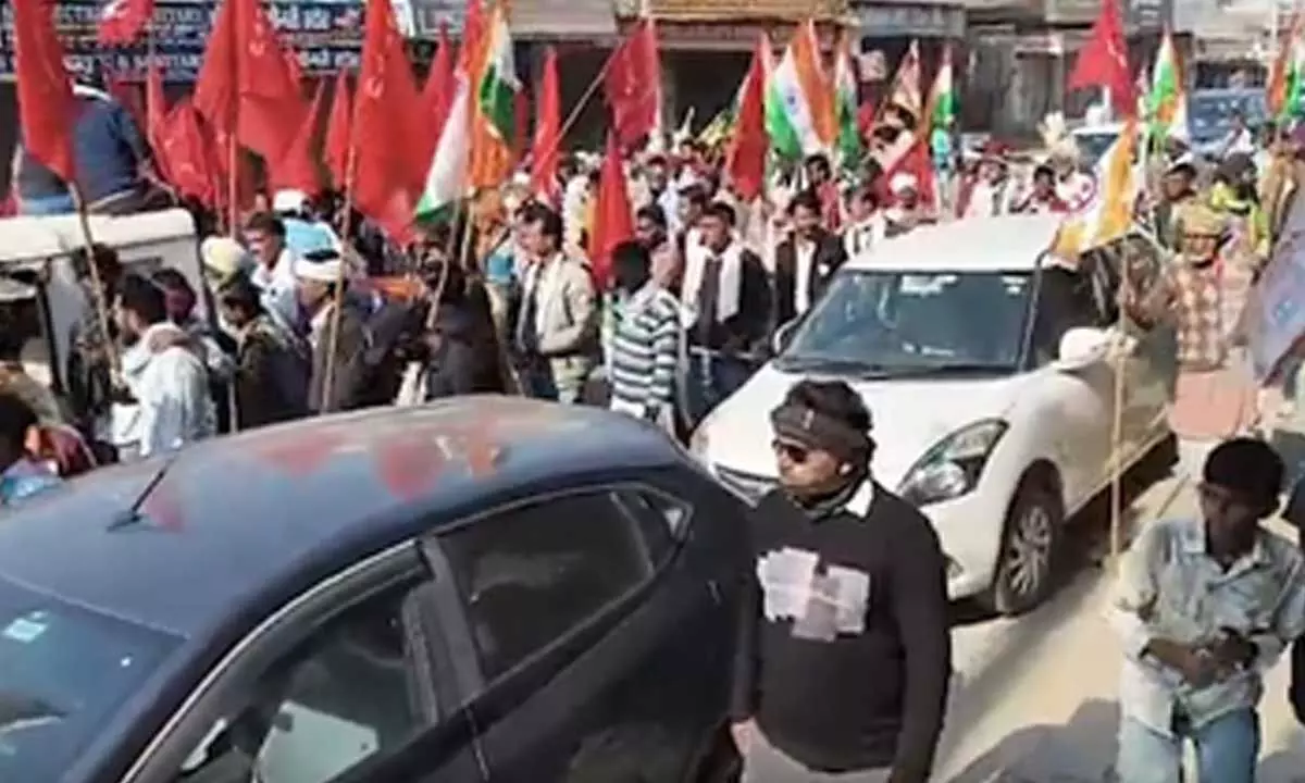 Hanumangarh on edge over ethanol plant as Raj govt forms panel, farmers hold Mahapanchayat Hanumangarh on edge over ethanol plant as Raj govt forms panel, farmers hold Mahapanchayat