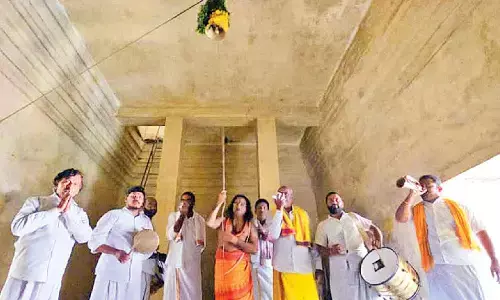 ‘Dhanurmasotsavam’ begins with grandeur at Simhachalam