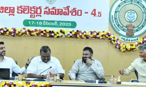 AP CM Naidu directs Collectors to adopt speed of delivering public services to win confidence of people AP CM Naidu directs Collectors to adopt speed of delivering public services to win confidence of people