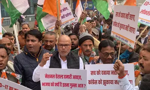 National Herald case: Bihar Congress accuses Centre of political vendetta against Rahul and Sonia Gandhi