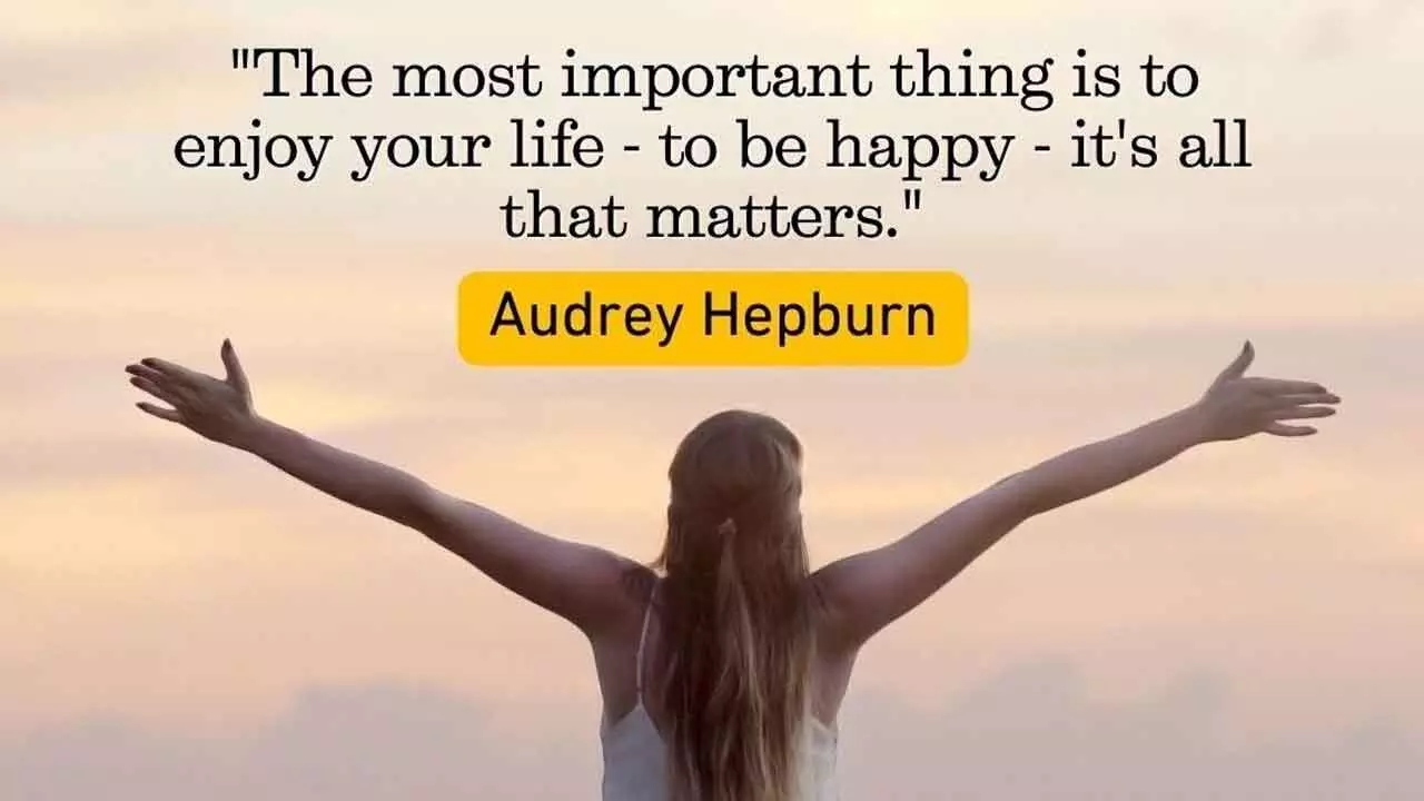 Strive to live a life that is enjoyable, productive and fulfilling Strive to live a life that is enjoyable, productive and fulfilling