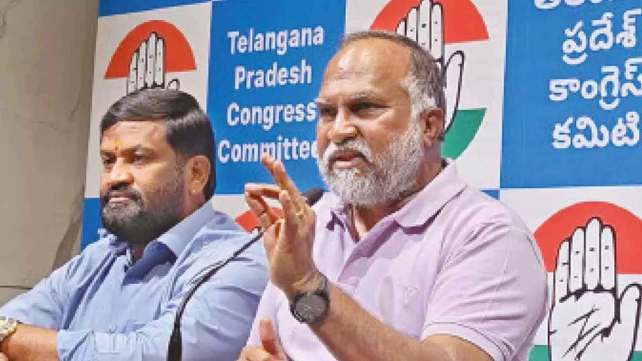 Jagga Reddy poser to BJP: Did people give power to PM to ‘erase history of Mahatma, Nehru, Gandhi family or to govern’? Jagga Reddy poser to BJP: Did people give power to PM to ‘erase history of Mahatma, Nehru, Gandhi family or to govern’?