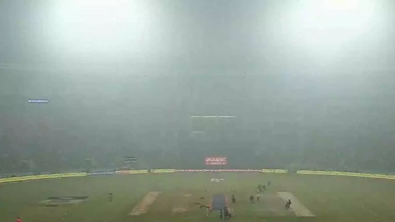 Fourth T20 called off due to excessive fog Fourth T20 called off due to excessive fog
