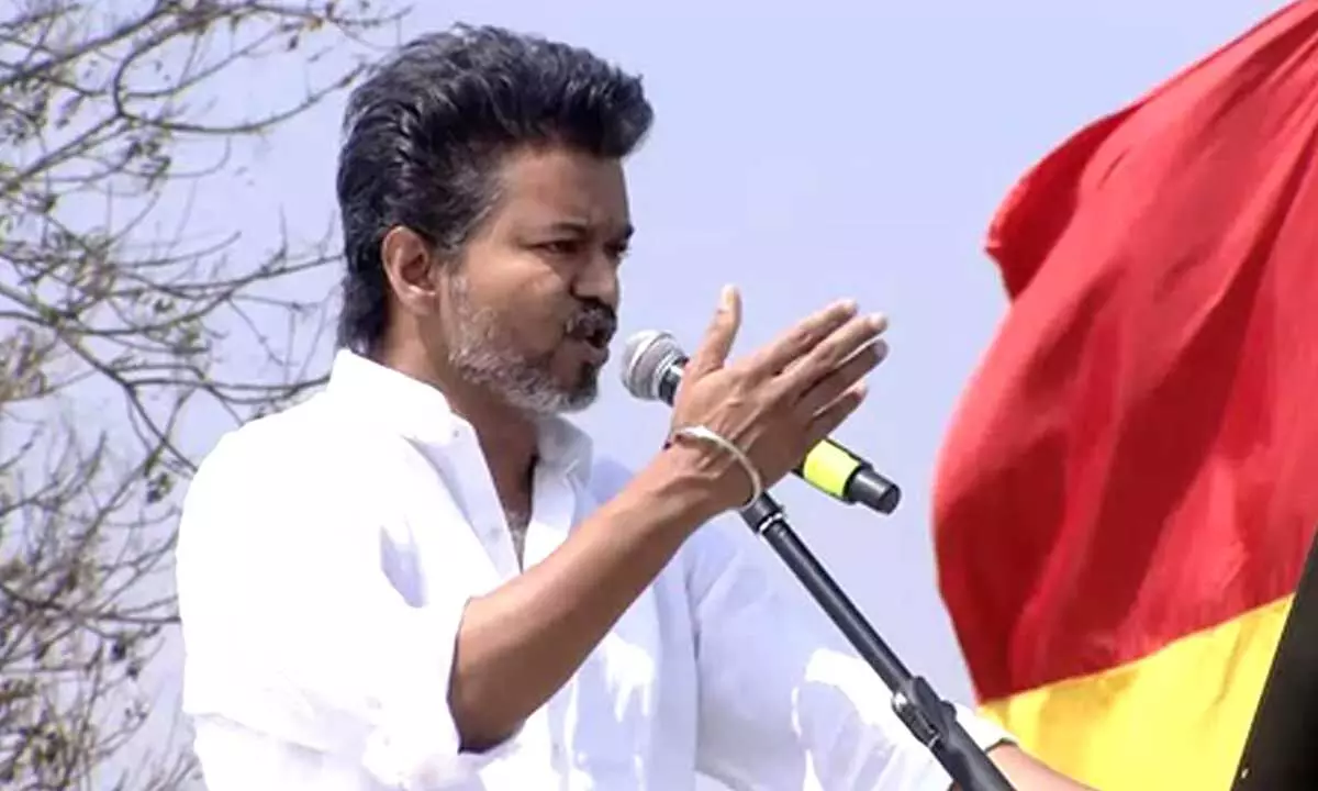 Vijay calls DMK destructive power’ at Erode rally, says TVK force of purity Vijay calls DMK destructive power’ at Erode rally, says TVK force of purity