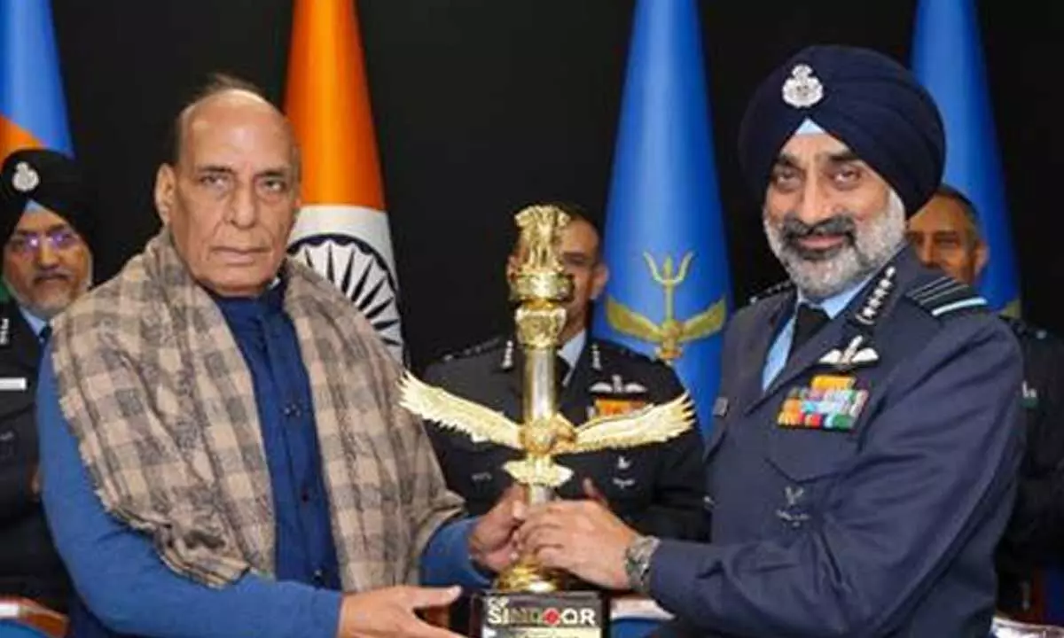 Op Sindoor showcased India’s swift, high-impact air power: Rajnath Singh Op Sindoor showcased India’s swift, high-impact air power: Rajnath Singh
