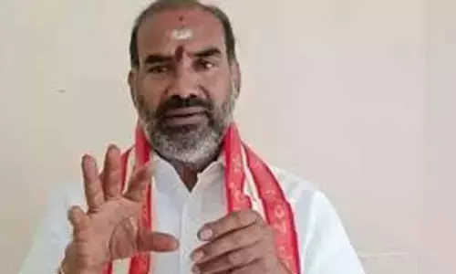 Govt whip Adi finds fault with BRS MLAs’ reaction to Speaker’s verdict Govt whip Adi finds fault with BRS MLAs’ reaction to Speaker’s verdict