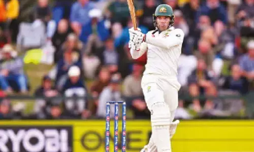 Australia reach 326-8 on Day 1 of 3rd Ashes test Australia reach 326-8 on Day 1 of 3rd Ashes test