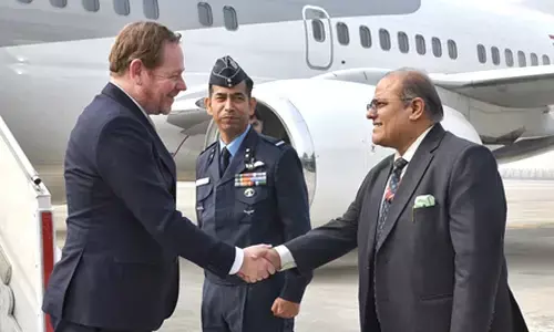 Dutch Foreign Minister arrives in Delhi to deepen India-Netherlands bilateral ties Dutch Foreign Minister arrives in Delhi to deepen India-Netherlands bilateral ties
