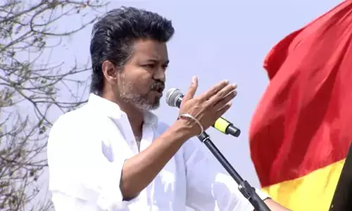 Vijay calls DMK destructive power’ at Erode rally, says TVK force of purity