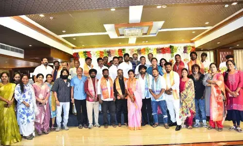 VV Sumalatha Devi elected president of TFTDDA, swearing-in held in Hyd VV Sumalatha Devi elected president of TFTDDA, swearing-in held in Hyd