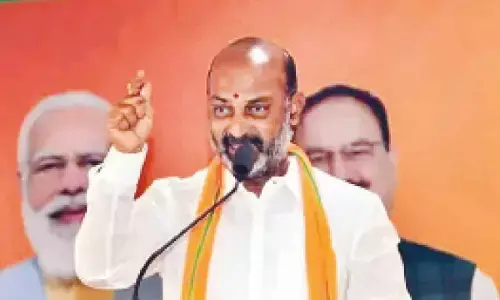 Bandi elated as BJP improved tally in GP polls Bandi elated as BJP improved tally in GP polls