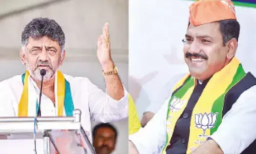 Vijayendra Collection King: Shivakumar taunts state BJP head