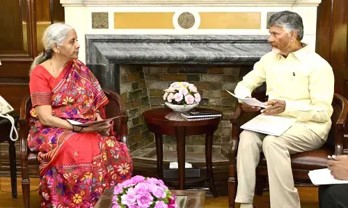 Chandrababu meets Nirmala Sitharaman, seeks funds for AP projects