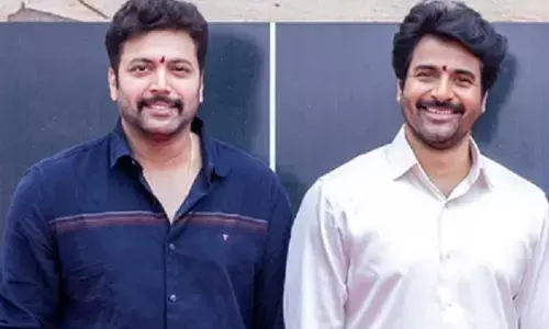 Sivakarthikeyan thanks Ravi Mohan for taking on antagonist role in ‘Parasakthi’ Sivakarthikeyan thanks Ravi Mohan for taking on antagonist role in ‘Parasakthi’