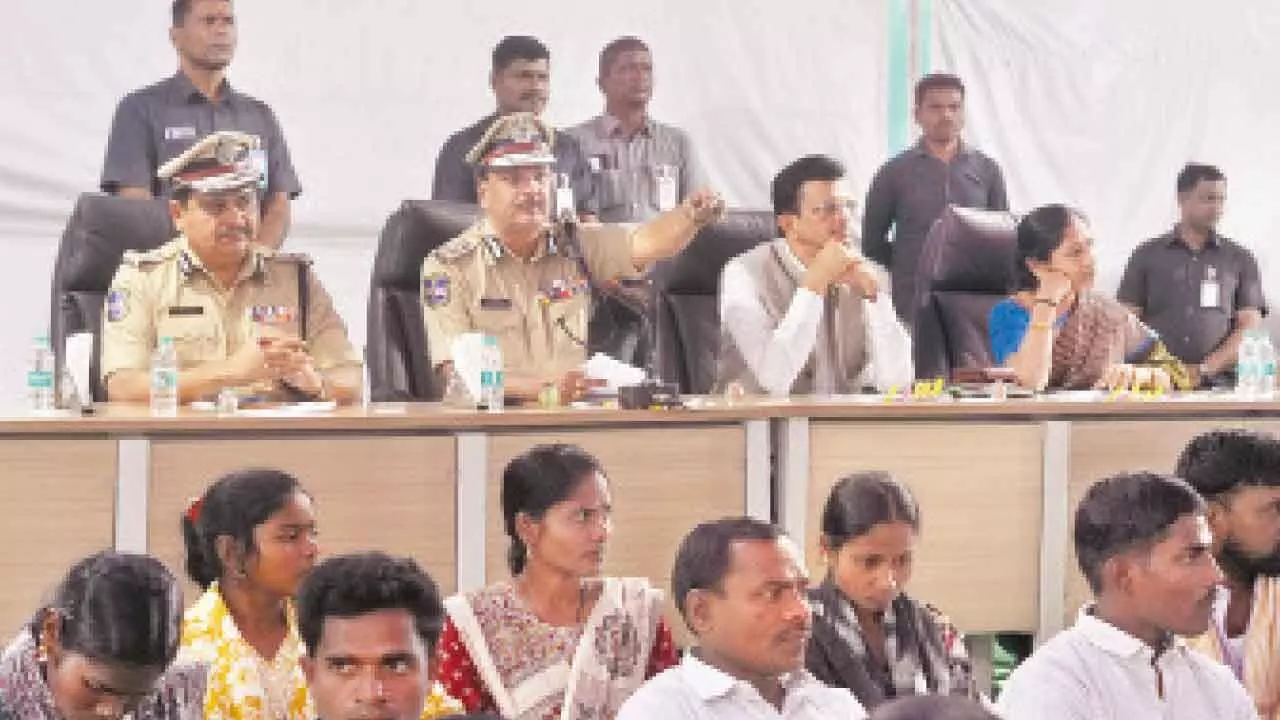 Major setback to Maoists as 41 underground cadres surrender Major setback to Maoists as 41 underground cadres surrender