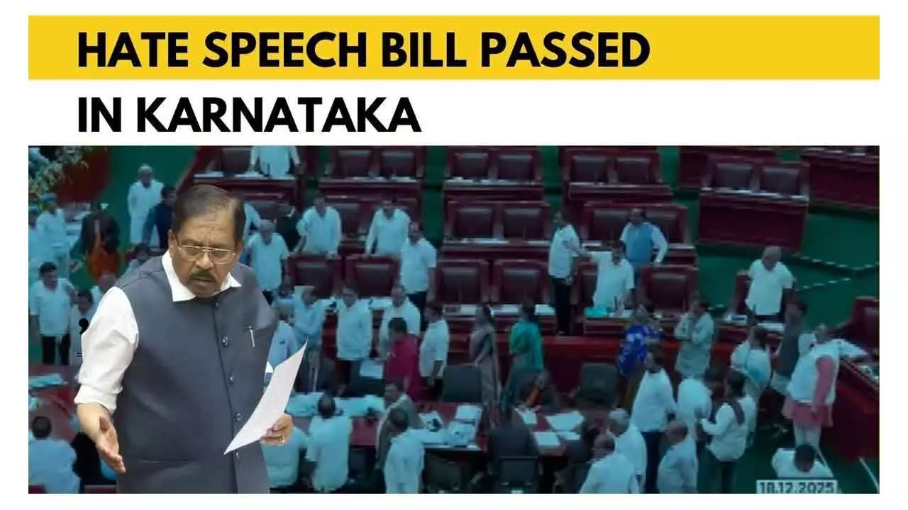 Legislative Council passes hate speech bill amid oppn protest Legislative Council passes hate speech bill amid oppn protest