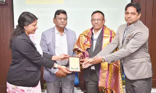 Two-day national seminar on space science & defence technology inaugurated at GITAM
