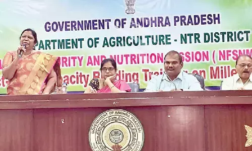 Emphasis laid on promotion of millets