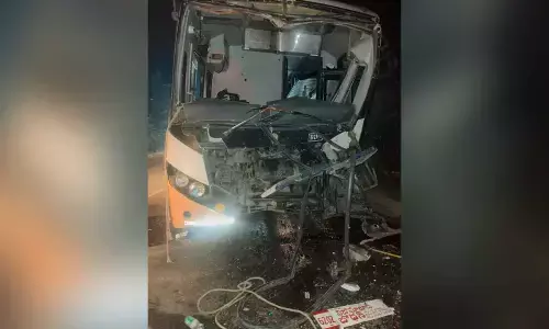 Tragic Road Accident Claims Life and Injures 36 in Khammam District