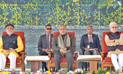 V-P stresses meditation for inner peace, national devpt