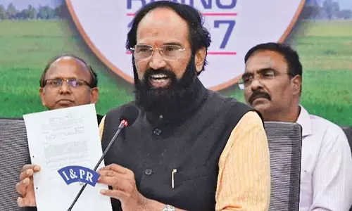 Uttam nails KCR’s lies on TG irrigation projects