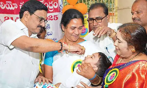 Union minister launches Pulse Polio drive