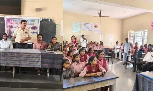 Free Spectacles to Students with Vision Impairment - DMHO Dr. K. Ravikumar