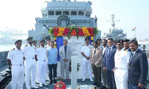 Indian Navy gets its third anti-submarine shallow water craft INS Anjadip