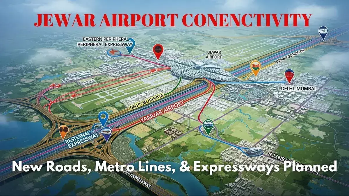 ₹1,246 Crore Allocated for Greenfield Expressway Linking Jewar Airport to Ganga Expressway