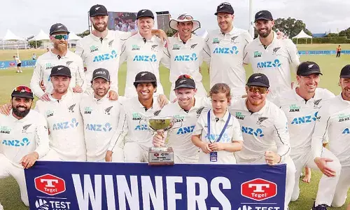 NZ thump WI by 323 runs, seal series 2-0