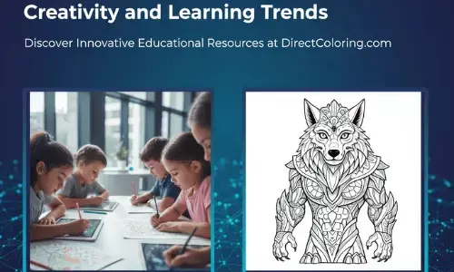 How Printable Coloring Pages Are Quietly Shaping Digital Creativity and Learning Trends
