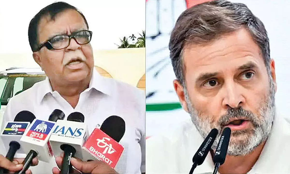 Rajanna writes to Rahul on ‘vote theft’ remarks Rajanna writes to Rahul on ‘vote theft’ remarks