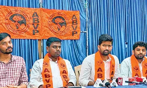 ABVP flays Lokesh for ignoring students’ hardships ABVP flays Lokesh for ignoring students’ hardships