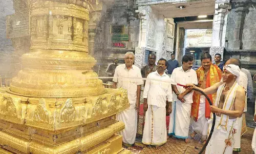 Koil Alwar Tirumanjanam’ performed ahead of ‘Vaikuntha Ekadasi