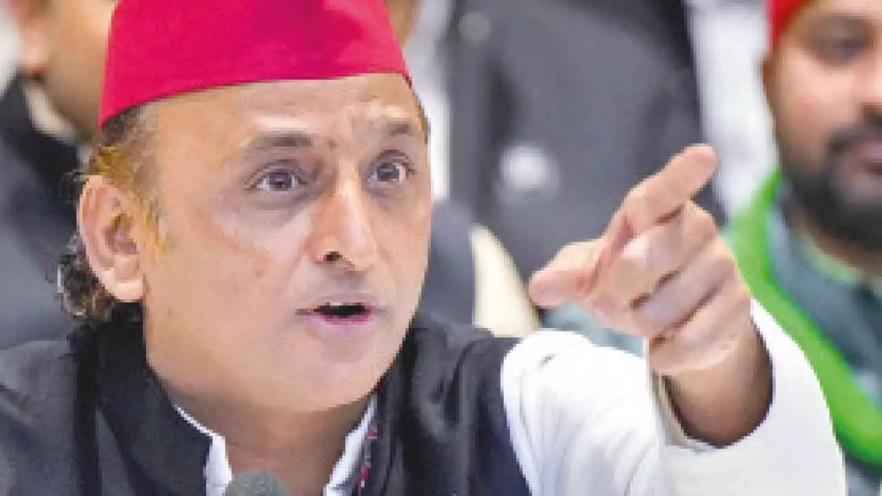 Akhilesh accuses BJP of denying OBC quota in UP recruitments Akhilesh accuses BJP of denying OBC quota in UP recruitments