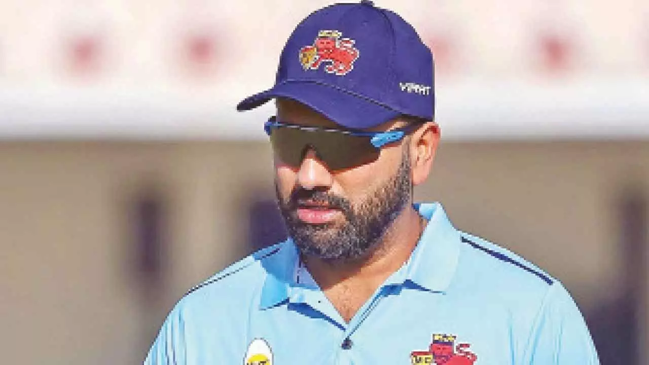 Rohit hits 155 as Mumbai down Sikkim by 8 wkts Rohit hits 155 as Mumbai down Sikkim by 8 wkts