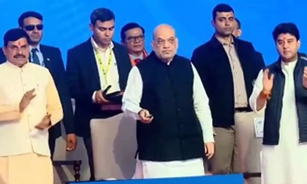 HM Shah lays foundation stone for 1,655 industrial units ensuring Rs 2 lakh crore investment in MP HM Shah lays foundation stone for 1,655 industrial units ensuring Rs 2 lakh crore investment in MP