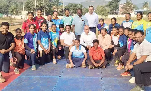 51st jr women’s national kabaddi championship camp gets underway