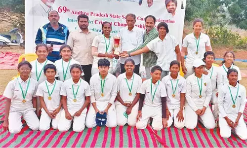 Guntur girls bag SGFAP U-17 cricket title