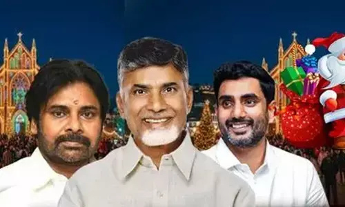AP CM Chandrababu and Dy. CM Pawan Kalyan extend Christmas greetings
