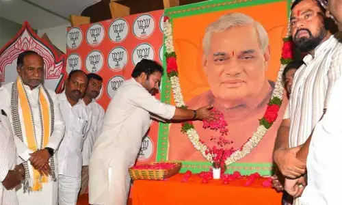 Kishan Reddy pays tributes to AB Vajpayee, recalls his contributions to country