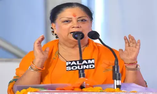 Pokhran n-tests conducted under ex-PM Vajpayee happened before my eyes: Vasundhara Raje Pokhran n-tests conducted under ex-PM Vajpayee happened before my eyes: Vasundhara Raje