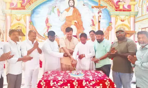 BJP’s Ponguleti participates in X mas celebrations