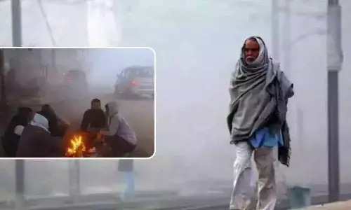 Temperatures drop across AP, Telangana creating hardships to people