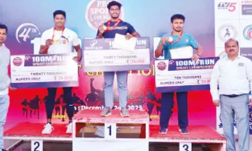 700 athletes light up Gachibowli in high-voltage 100m meet