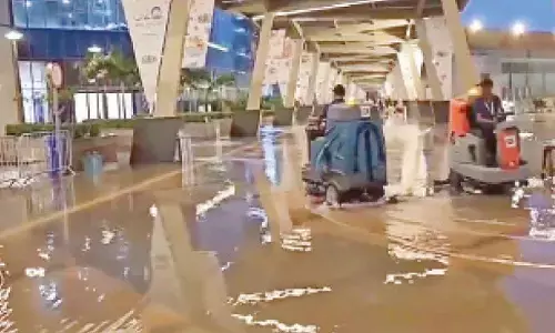 PWD plans new measures to tackle waterlogging around Bharat Mandapam