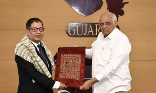 Nepal Ambassador calls on Gujarat CM; explores ties in tourism, IT, and energy