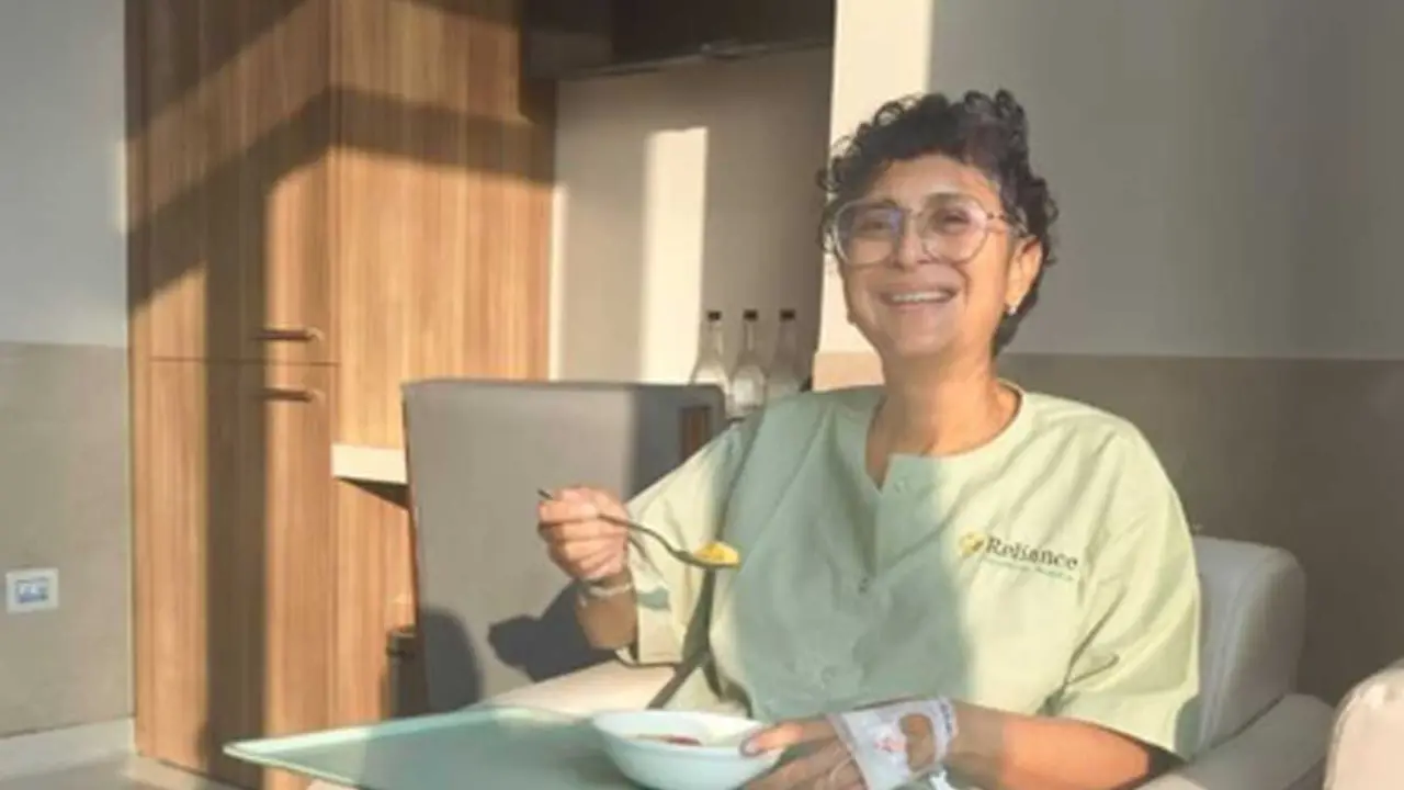 Kiran Rao’s wristband from hospital dash bearing Aamir Khan’s name raises eyebrows Kiran Rao’s wristband from hospital dash bearing Aamir Khan’s name raises eyebrows