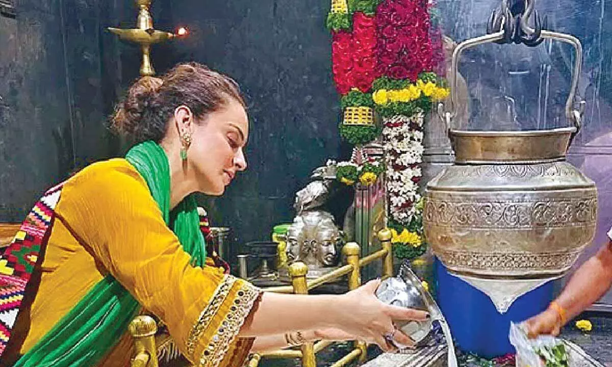 Kangana Ranaut shares her joy of completing a decade-long pilgrimage to all 12 Jyotirlingas Kangana Ranaut shares her joy of completing a decade-long pilgrimage to all 12 Jyotirlingas