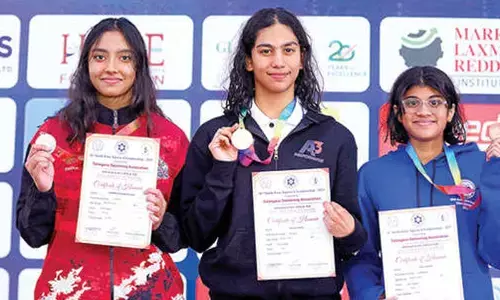 K’taka, TG swimmers shine on Day 1